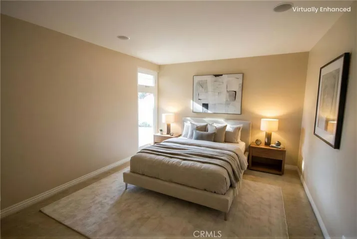 Virtual staging. Currently empty. Bedroom 3