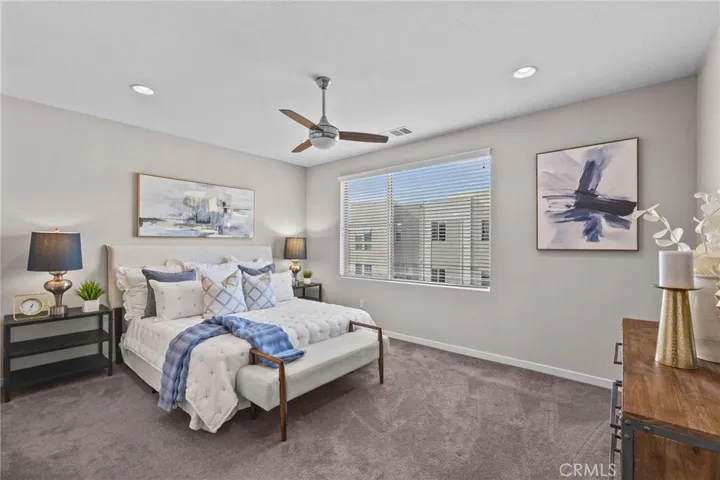 spacious master suite