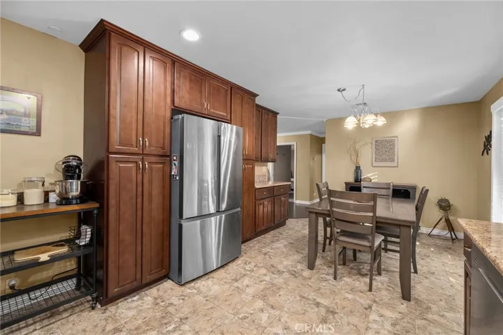Large pantry in kitchen.