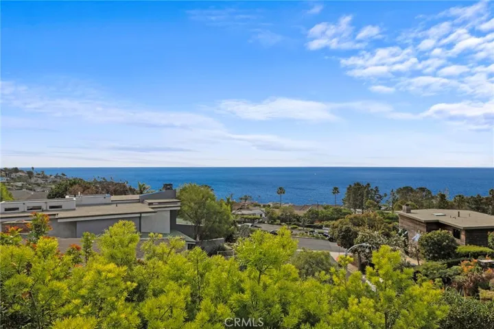 Sweeping ocean views from the upper living room deck