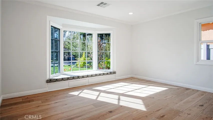 Bay Window with South Facing Views