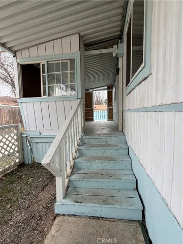 stairs to front door