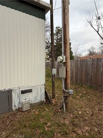 Back right corner of mobile