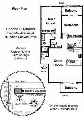 Unit 362 - 291 E Mel Floor Plan