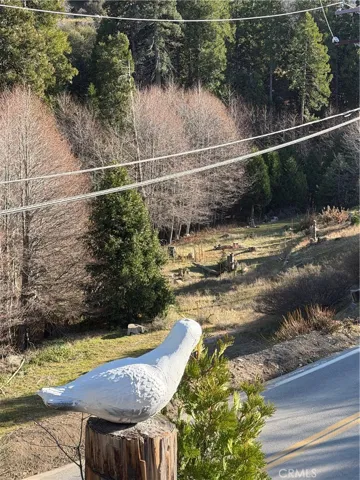 Birds eye view from across the street