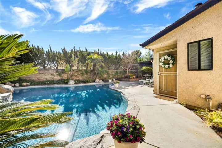 Access door to bathroom