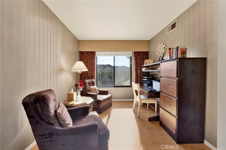 Primary bedroom sitting/office area