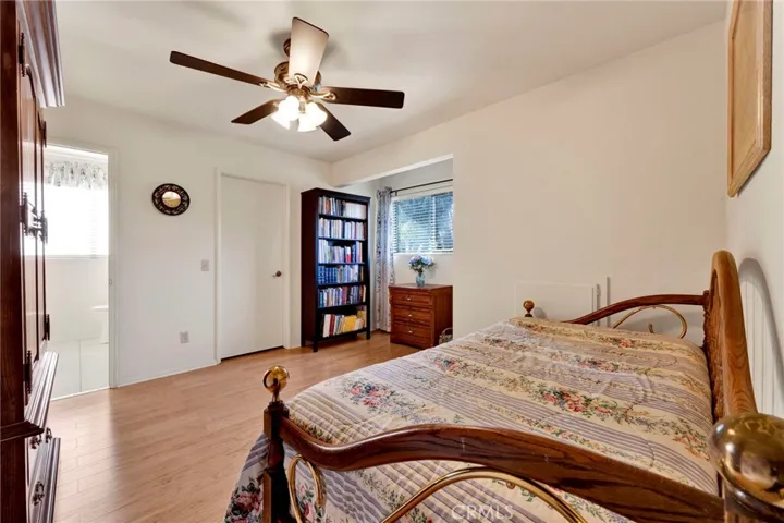 Bedroom 4 with doorway into Jack & Jill bathroom