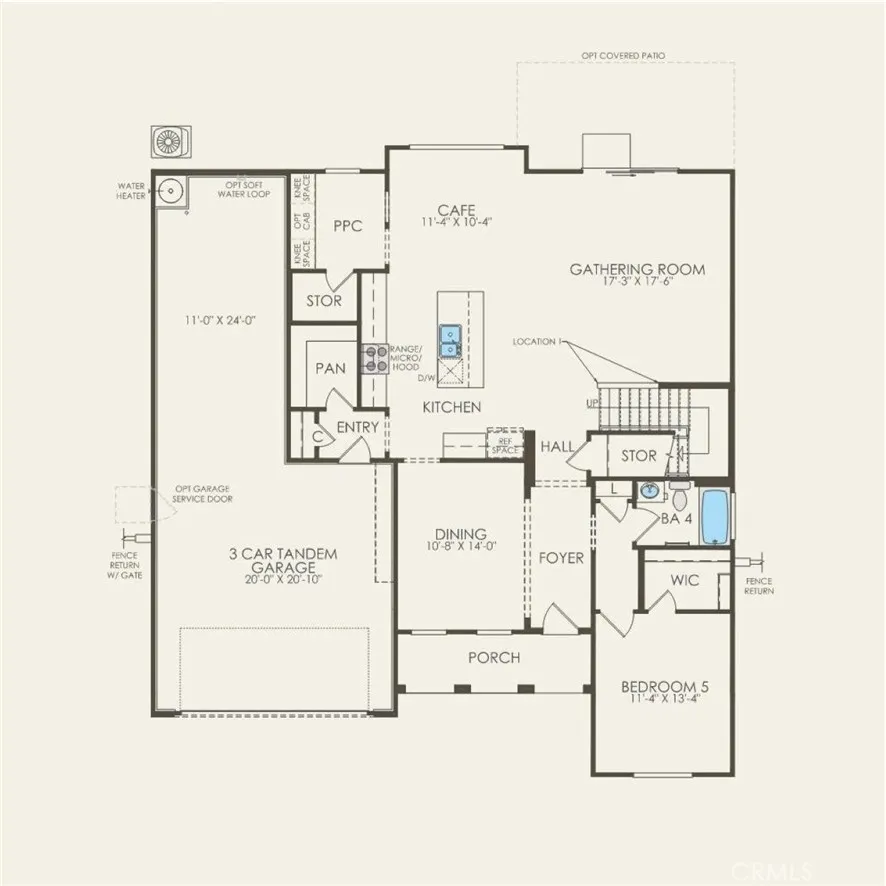 Floor Plan Down