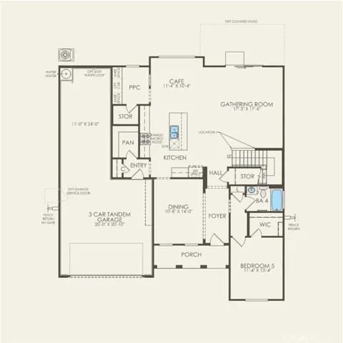 Floor Plan Down