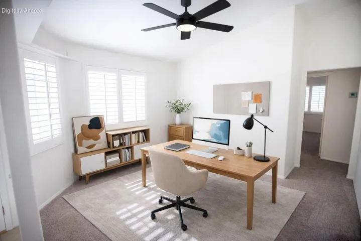 Virtually Staged Office