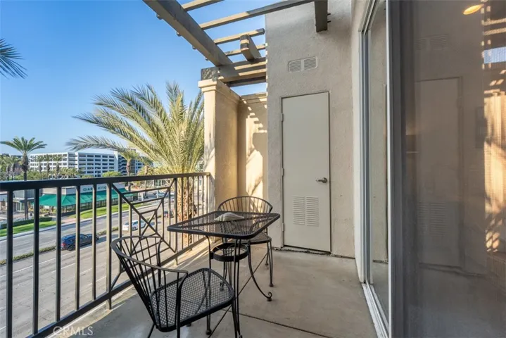 Private balcony