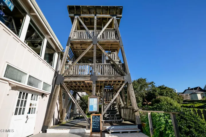 Entrance To Upstairs Restaurant