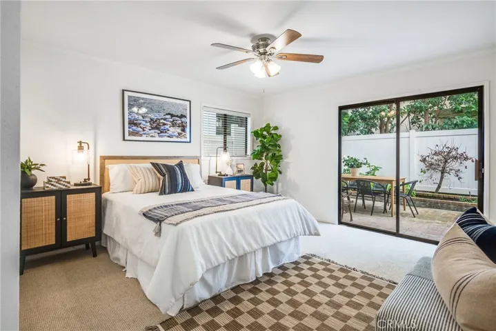 Spacious downstairs bedrooms with new paint, new ceiling fans and lighting, new carpet and more.