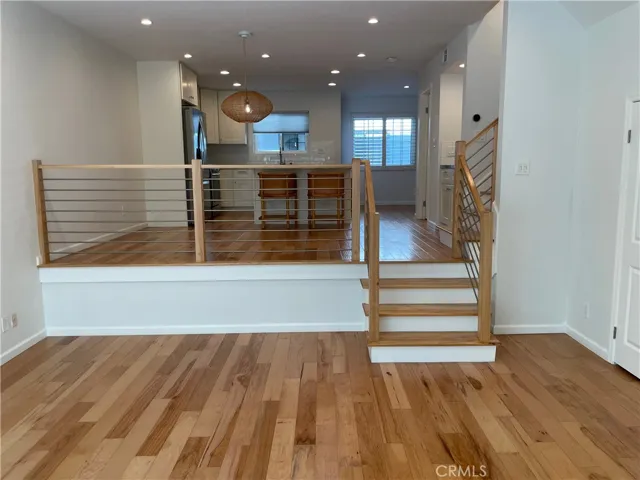 Living Room to Dining Room & Kitchen