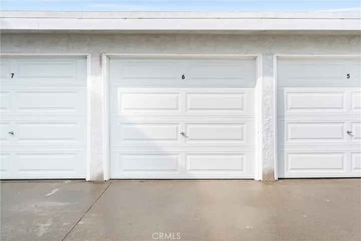 1 assigned locked garage parking space and 1 unassigned uncovered parking space (not pictured)