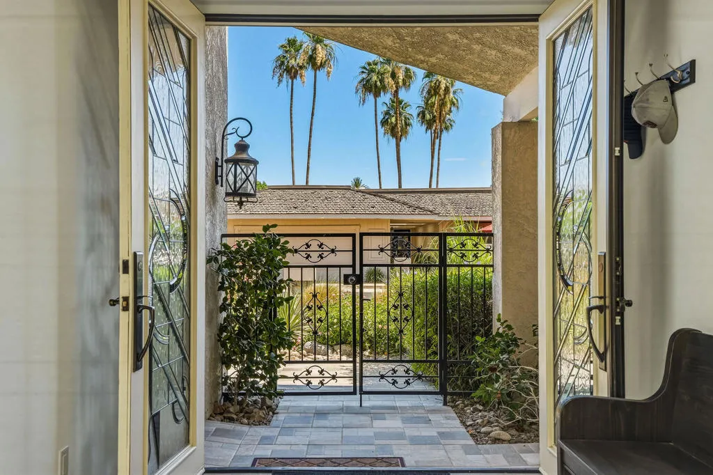 Reverse View of Front Doors