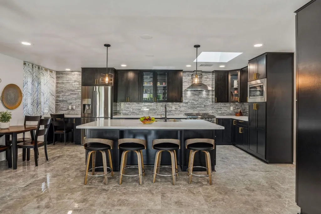 Kitchen with Bar Seating