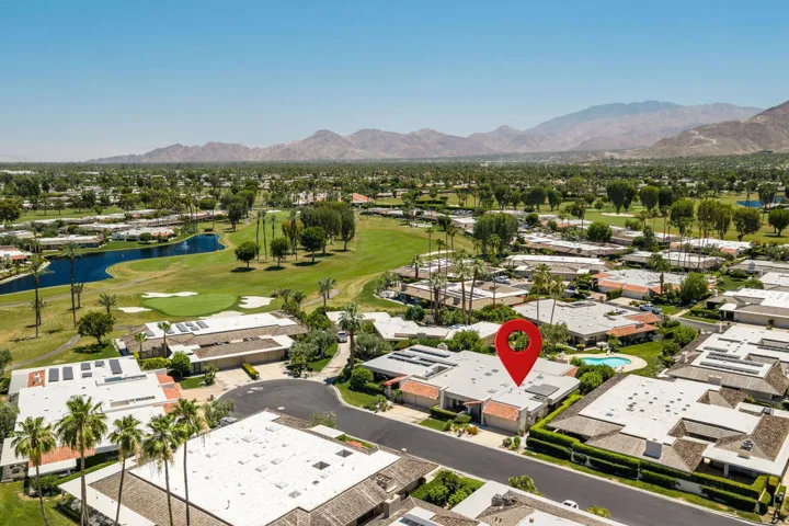 Aerial Front of Home Location