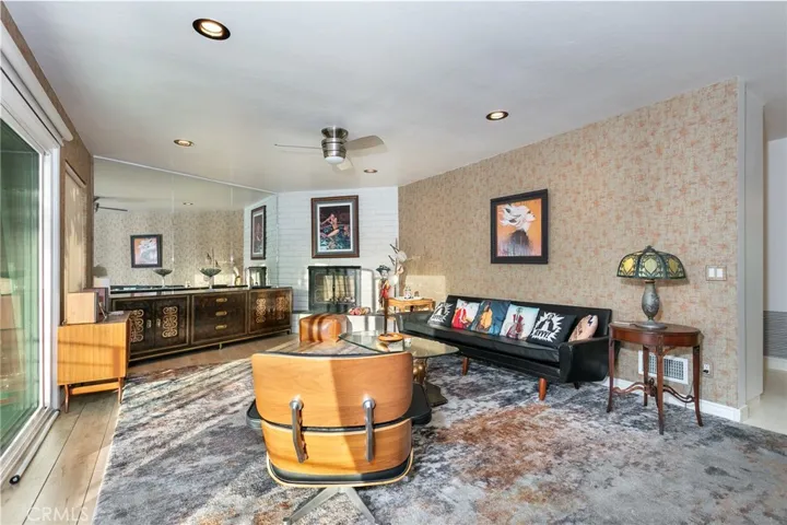 Living Room w/ Fireplace