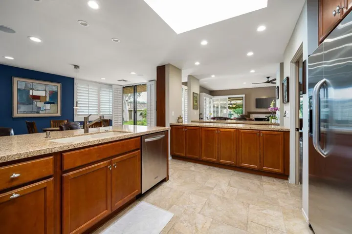 Kitchen Looking out to the View