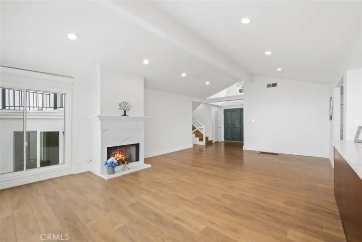 Living Room with Fireplace