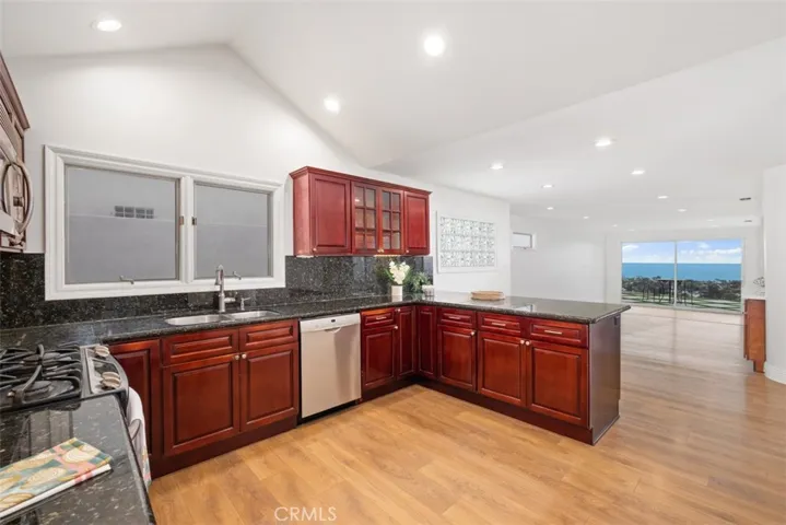 Ocean View from Kitchen