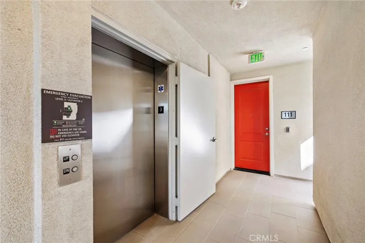 Private elevator with direct access to the home's front door