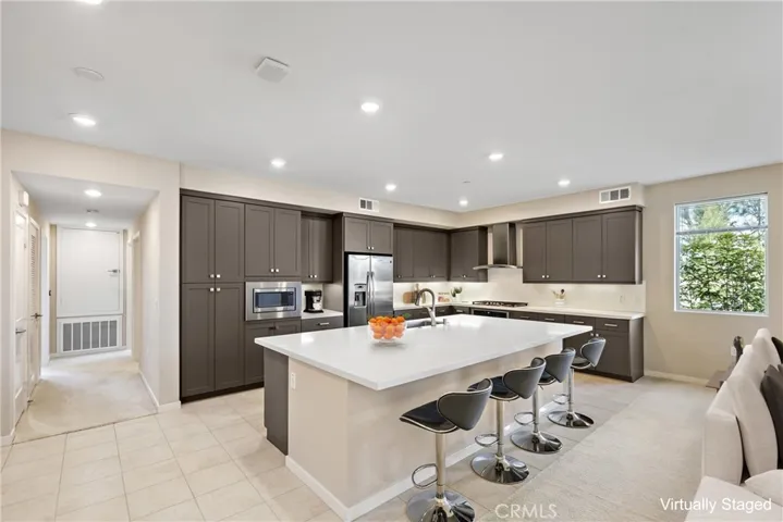 Designer Kitchen.            Virtually Staged