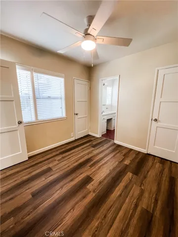 Unit D: Images when vacant in June 2025. 
Unit is tenant occupied now.  
Bedroom