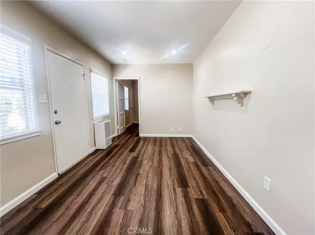 Unit D: Images when vacant in June 2025. Unit is tenant occupied now.
Living room