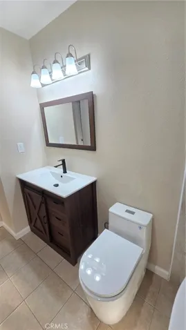 New farmer vanity and toilet