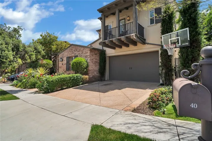 front of home