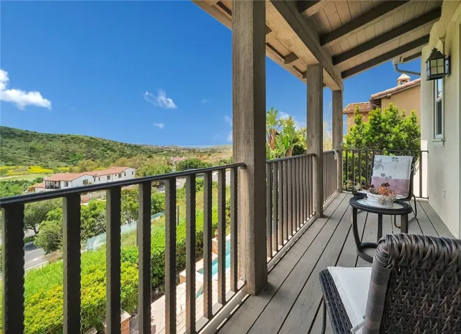 ocean view from master balcony