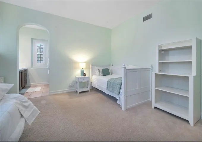 upstairs #2 bedroom with ensuite full bathroom