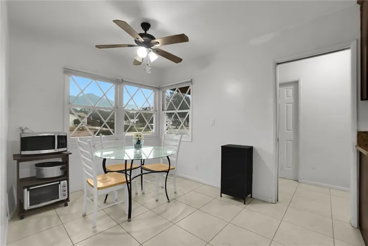 dining room in kitchen