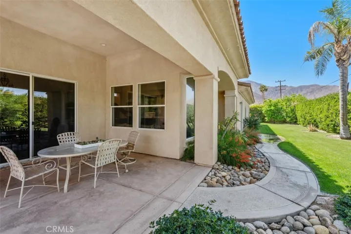 backyard with great patio area