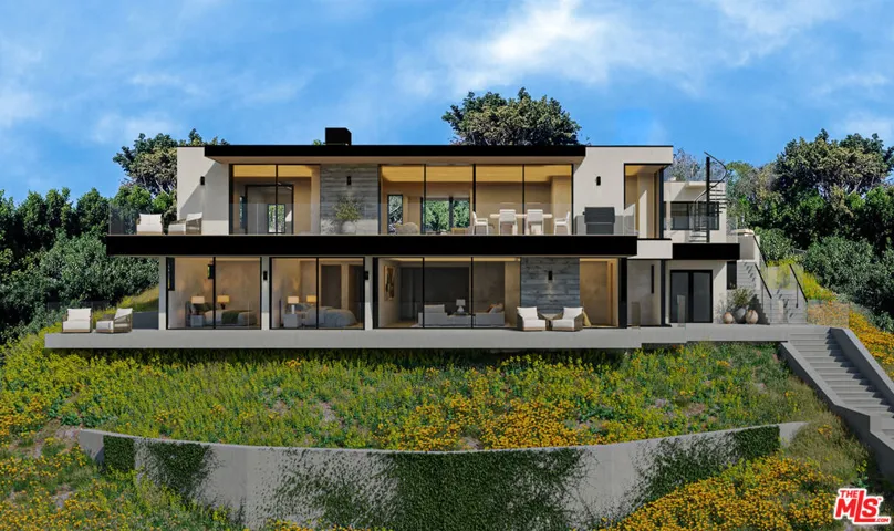 Rendering of back of house