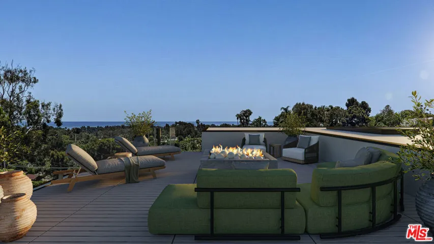 View from roof top Deck