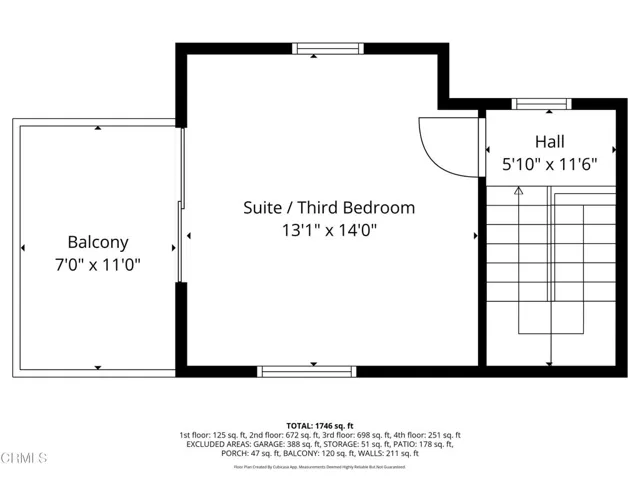 Floorplan Third Floor
