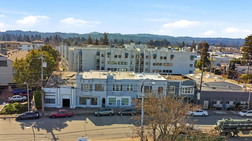 View of property featuring a mountain view
