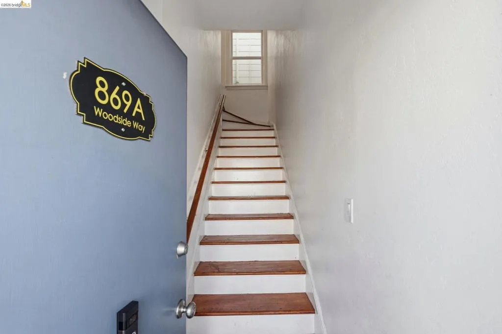 View of stairway