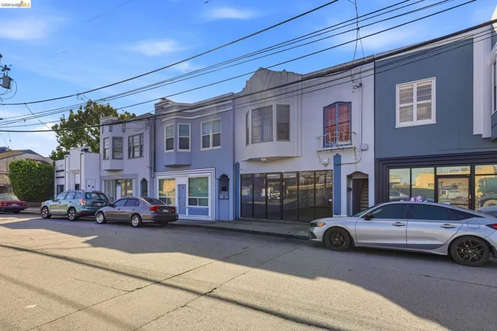 View of front of property with stucco siding