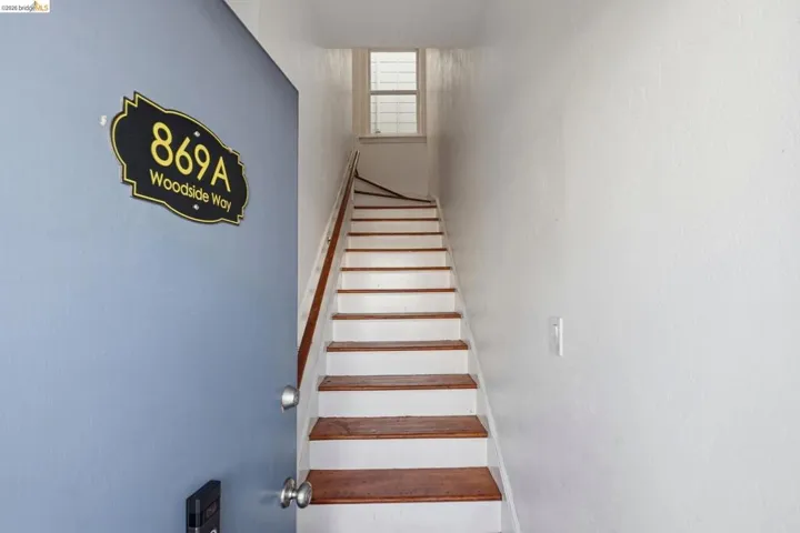 View of stairway