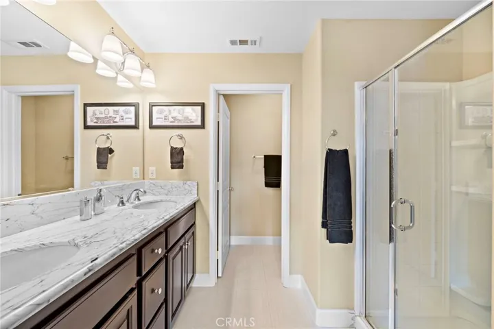 Primary suite bathroom