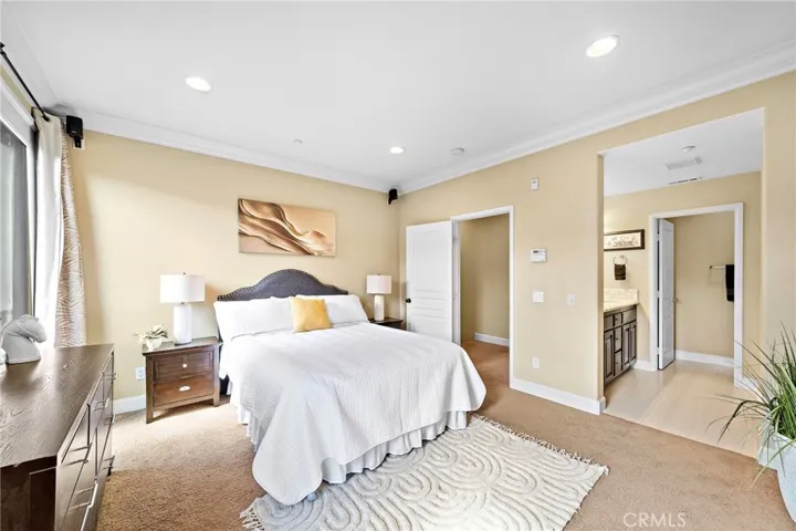 Elegant primary suite