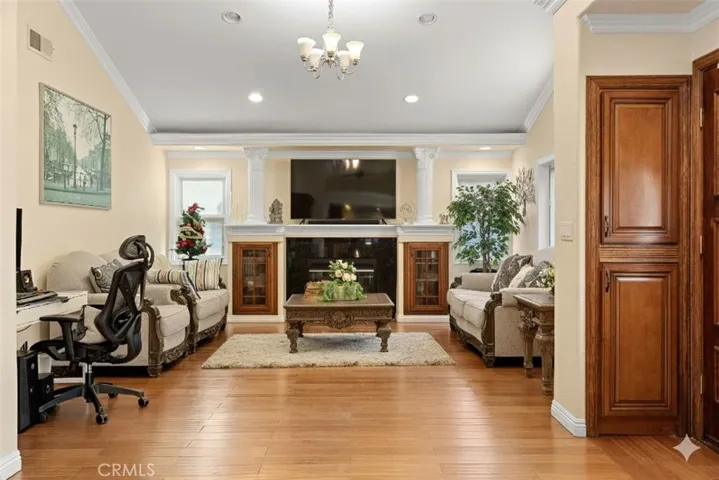 Some virtual staging