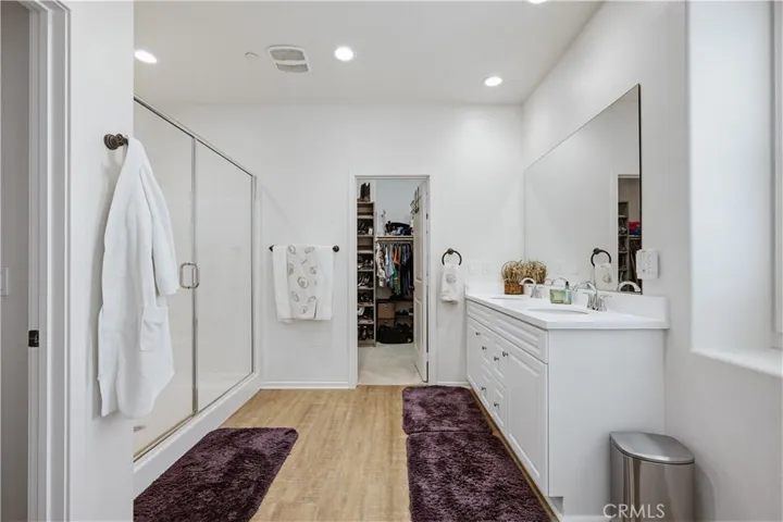 Pprimary bathroom with oversize shower