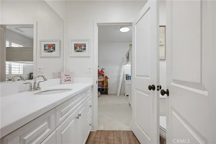 Jack and Jill bathroom