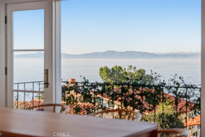 views from dining room